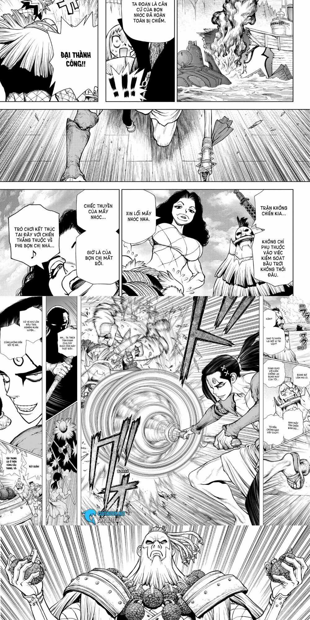 Dr.stone Chapter 166 trang 1