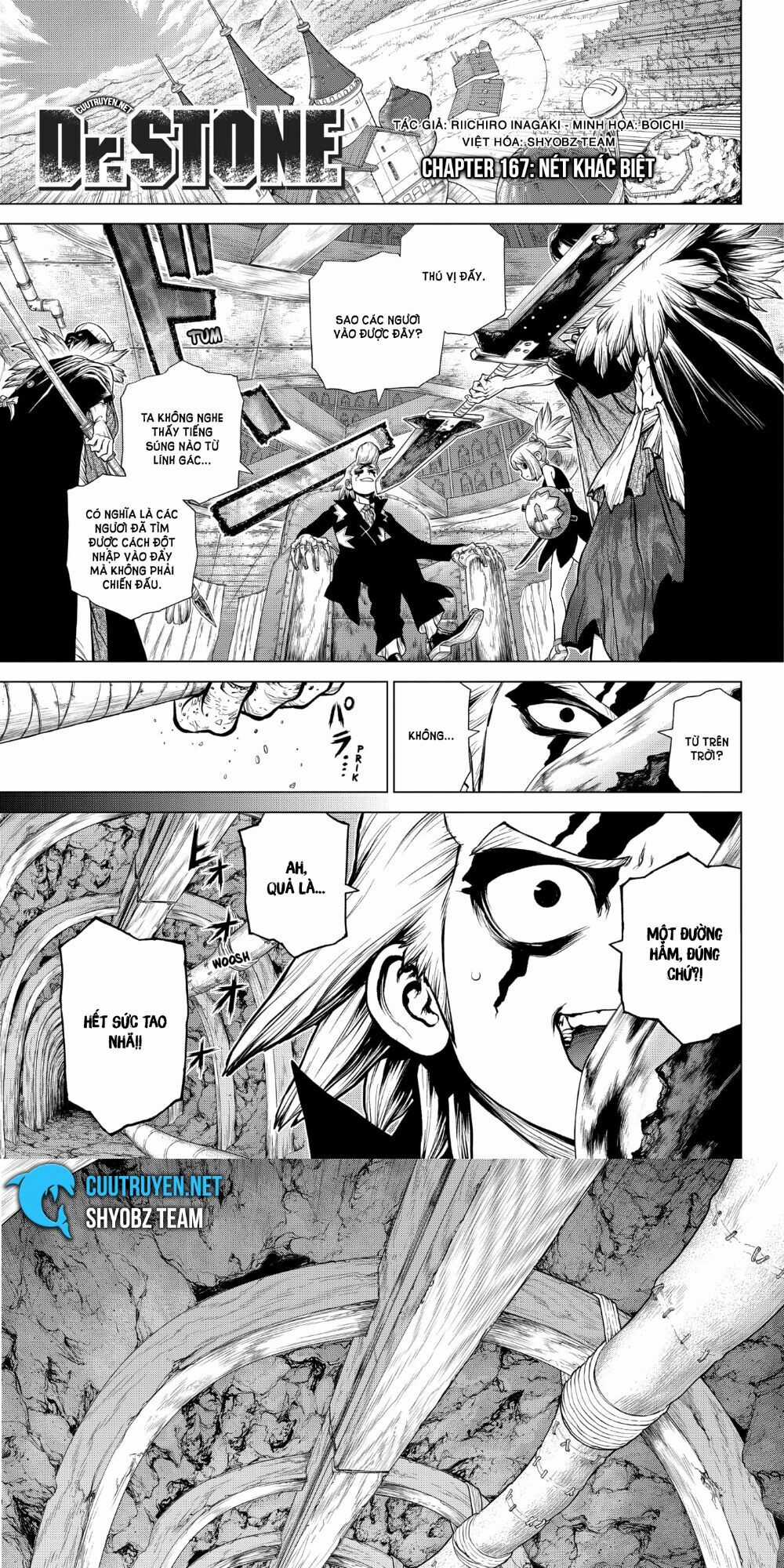Dr.stone Chapter 167 trang 0