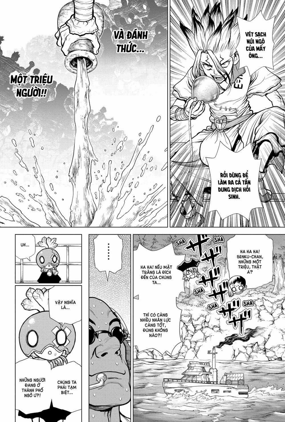 Dr.stone Chapter 169 trang 1