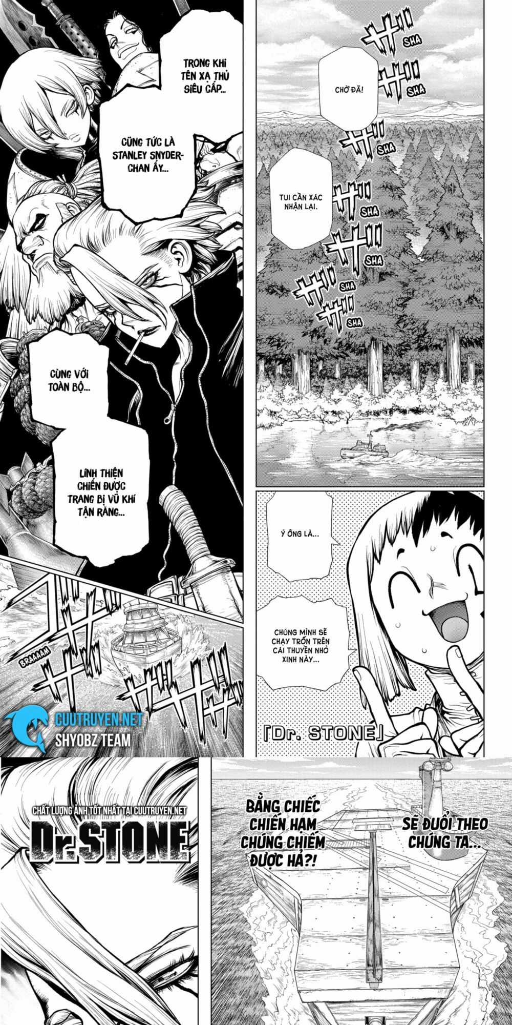 Dr.stone Chapter 170 trang 0