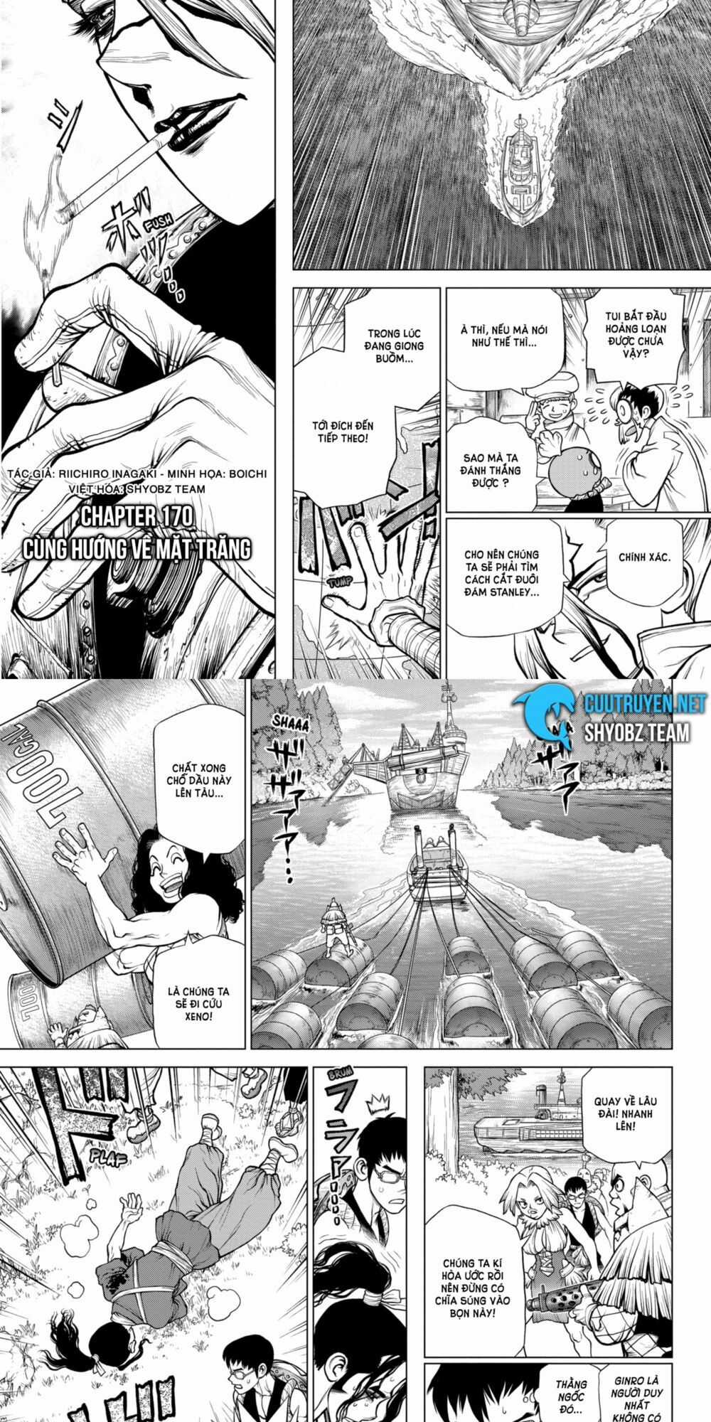 Dr.stone Chapter 170 trang 1