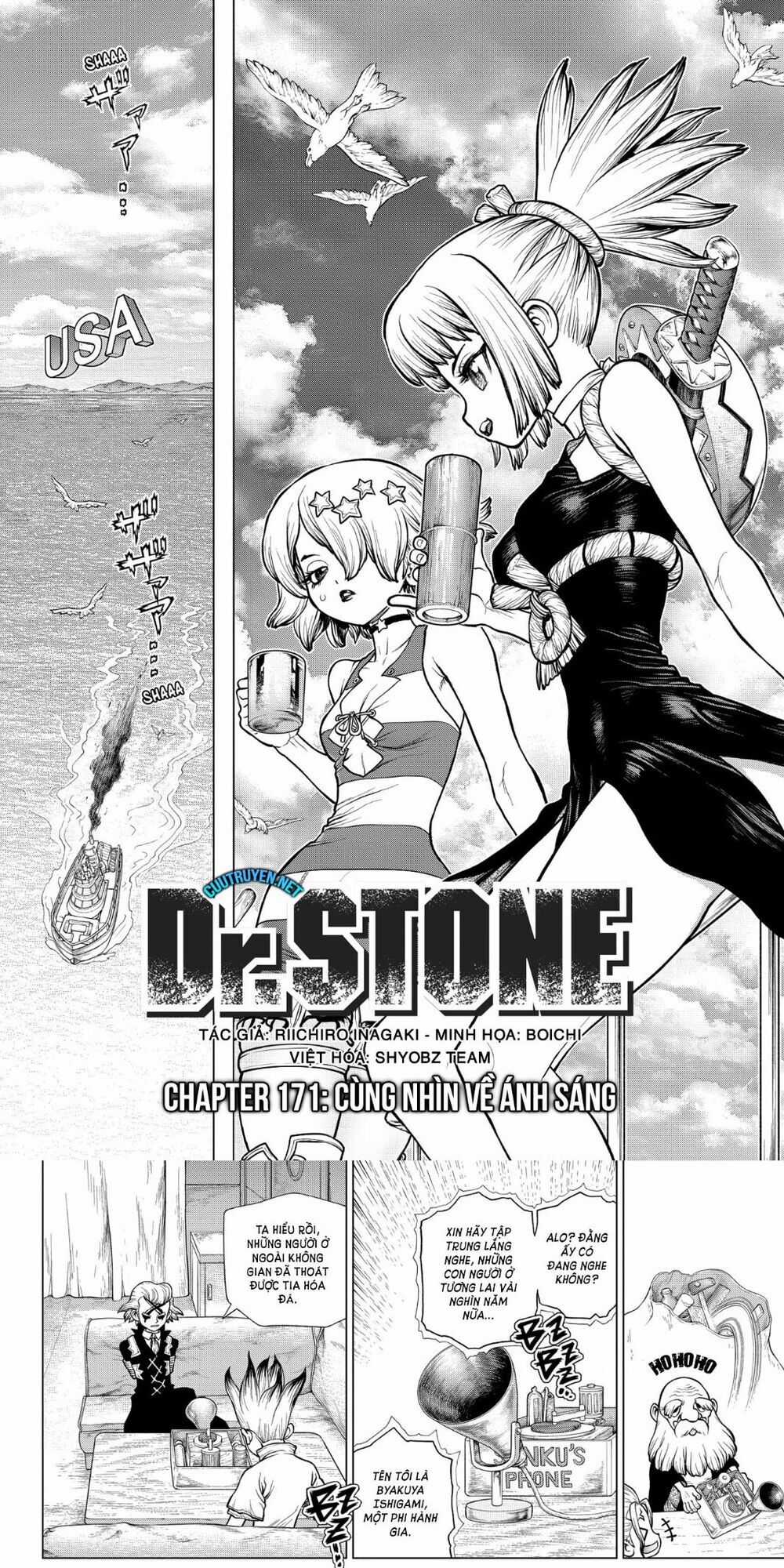 Dr.stone Chapter 171 trang 0
