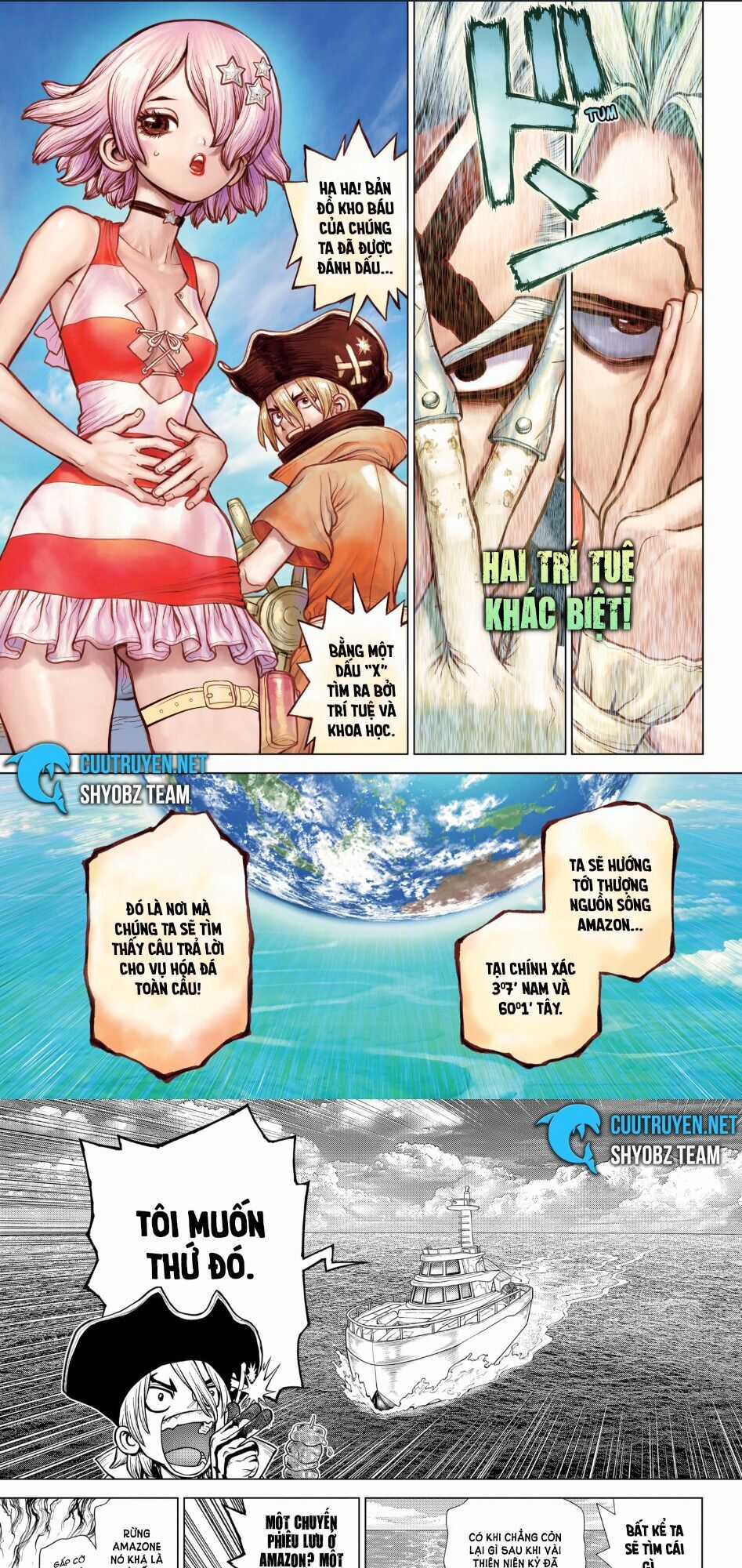 Dr.stone Chapter 172 trang 0