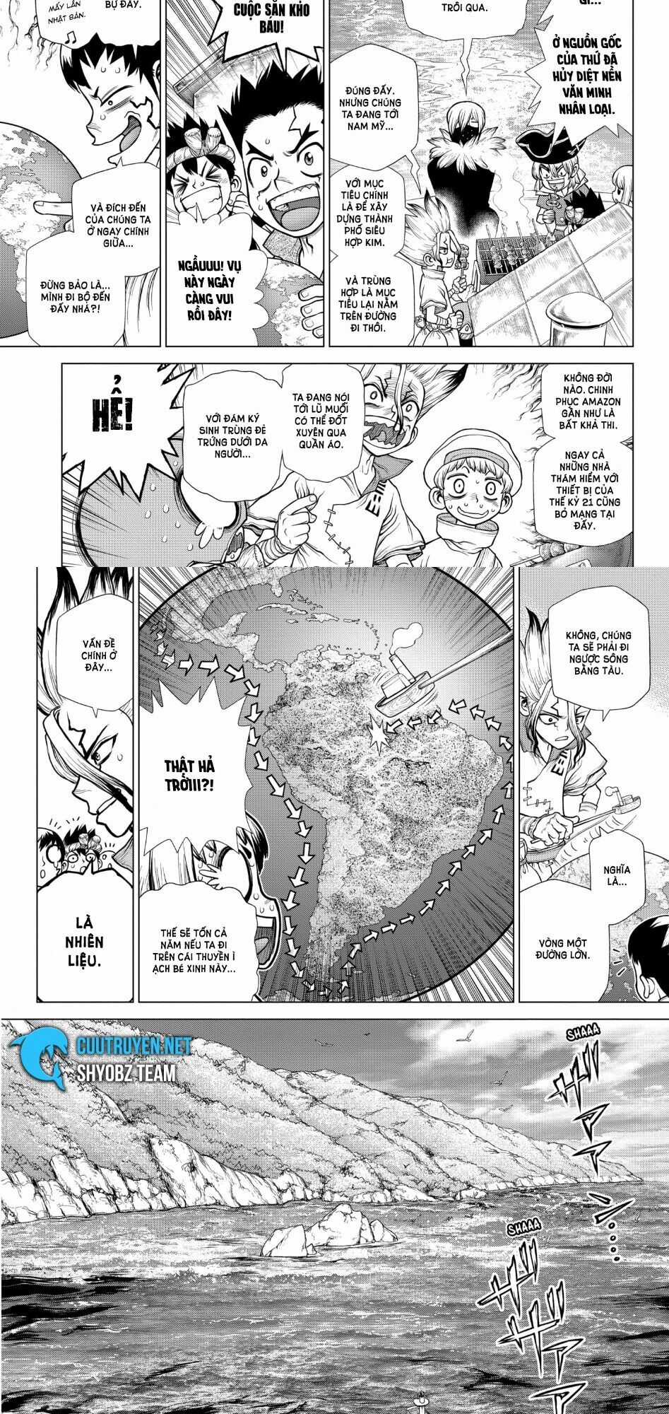 Dr.stone Chapter 172 trang 1