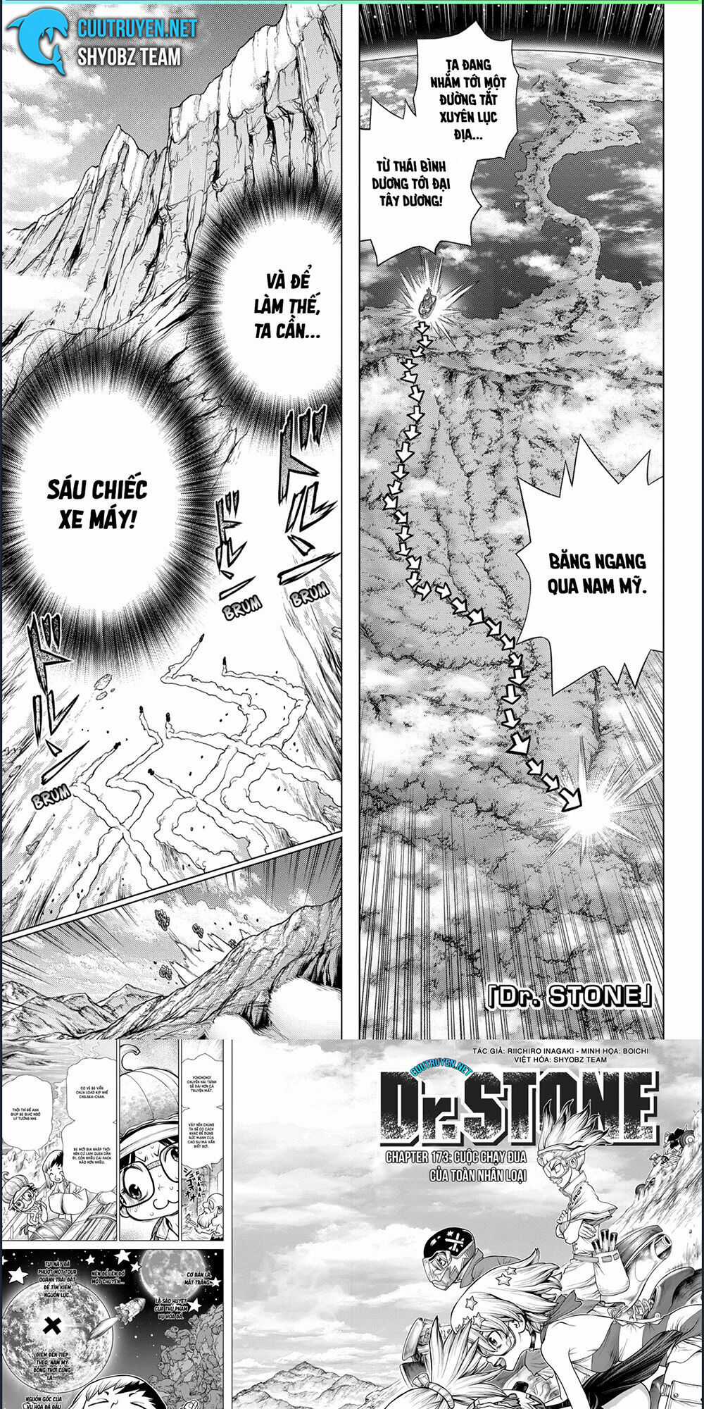 Dr.stone Chapter 173 trang 0