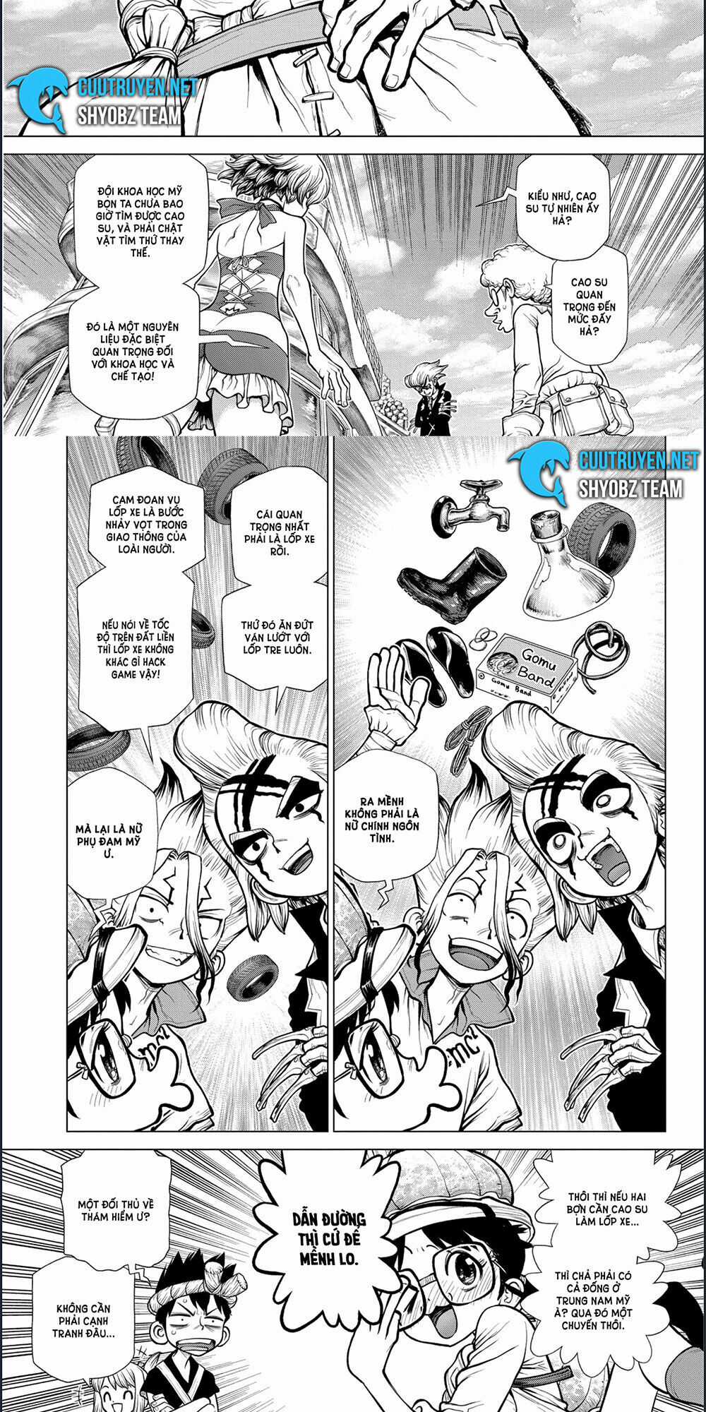Dr.stone Chapter 173 trang 3