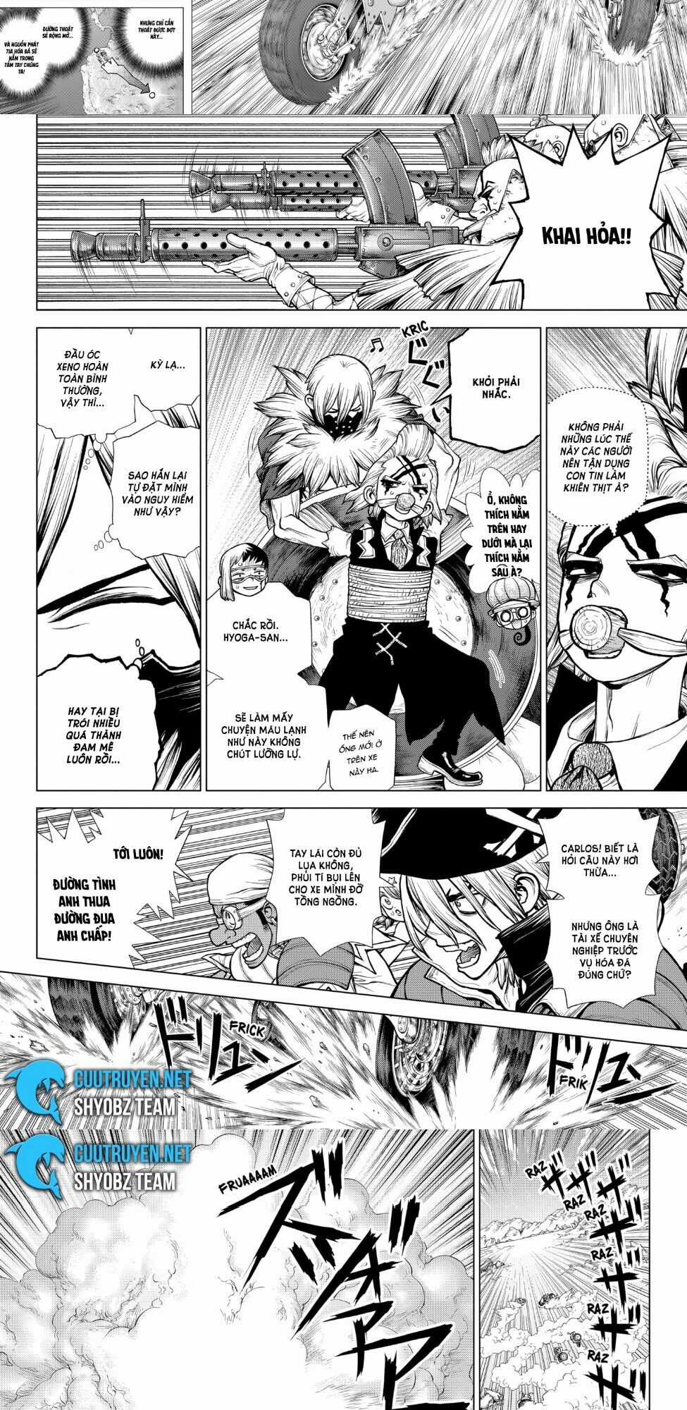 Dr.stone Chapter 176 trang 1