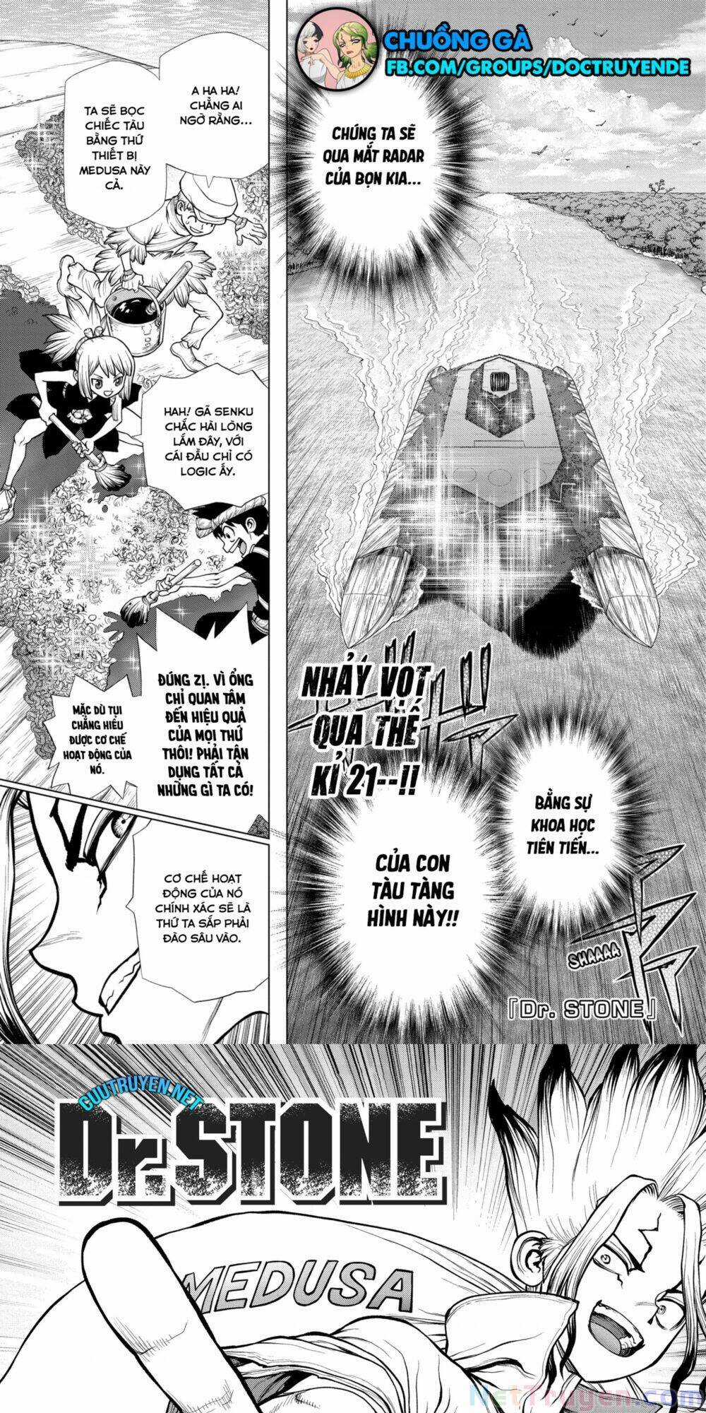 Dr.stone Chapter 182 trang 0