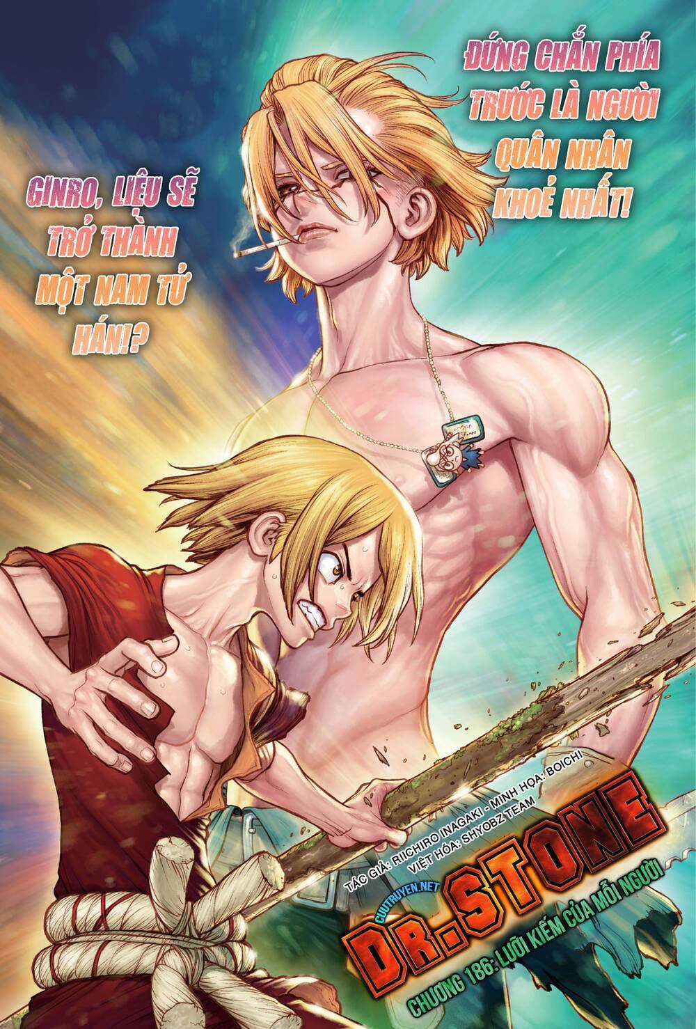 Dr.stone Chapter 186 trang 0