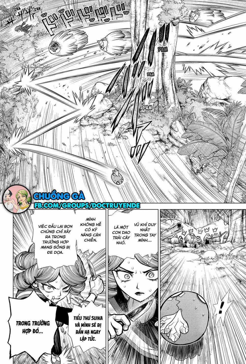 Dr.stone Chapter 186 trang 3