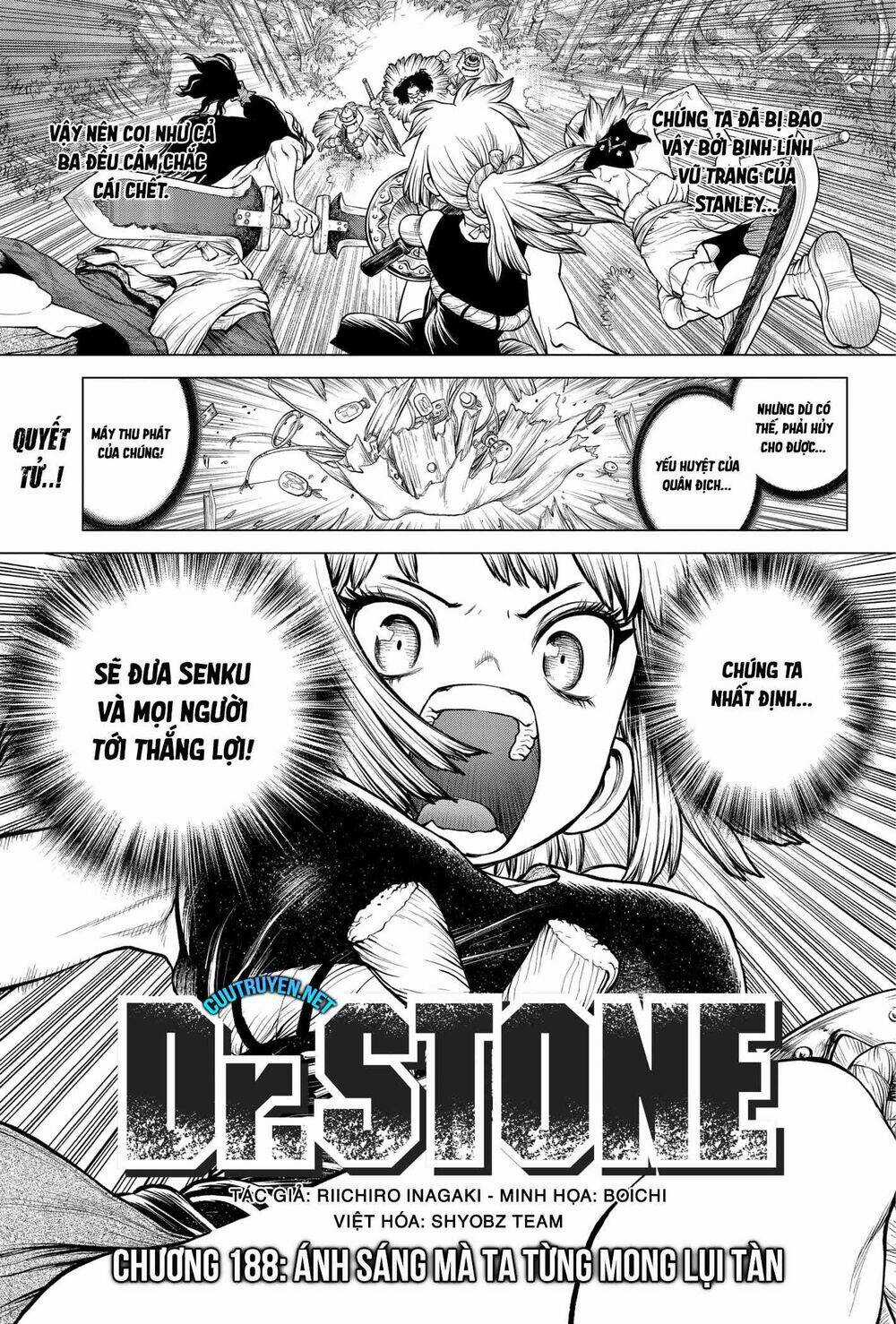 Dr.stone Chapter 188 trang 1
