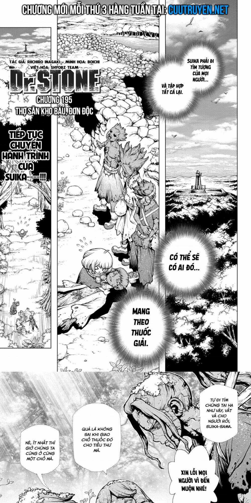 Dr.stone Chapter 195 trang 0