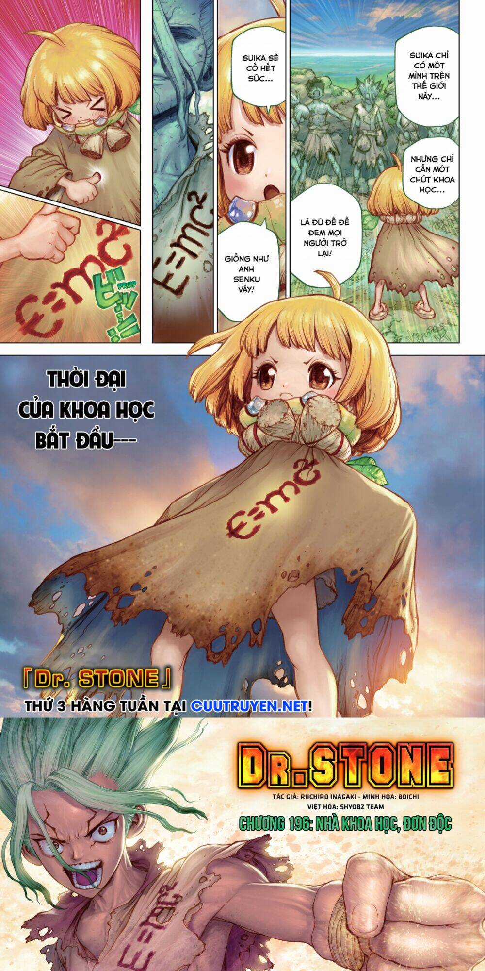 Dr.stone Chapter 196 trang 0