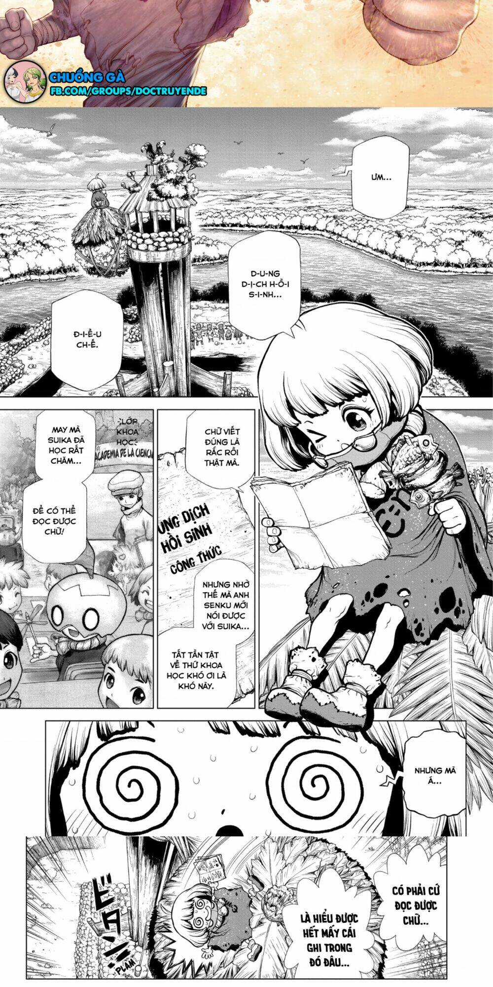 Dr.stone Chapter 196 trang 1