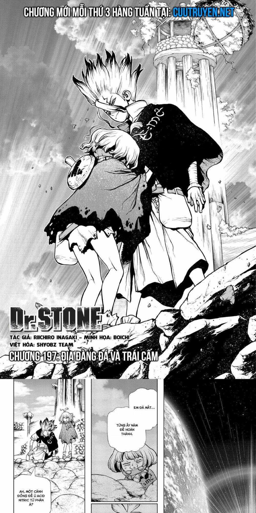 Dr.stone Chapter 197 trang 0