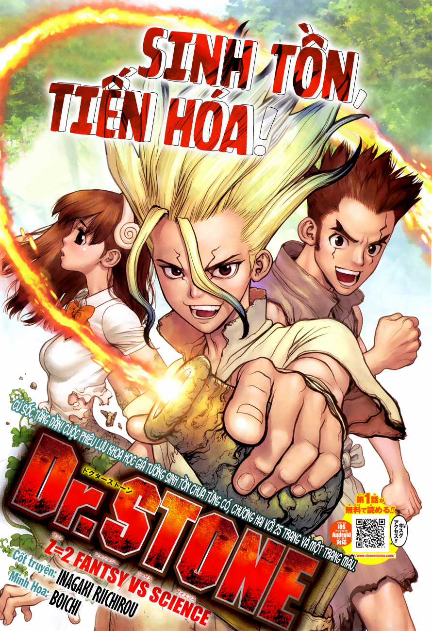 Dr.stone Chapter 2 trang 2