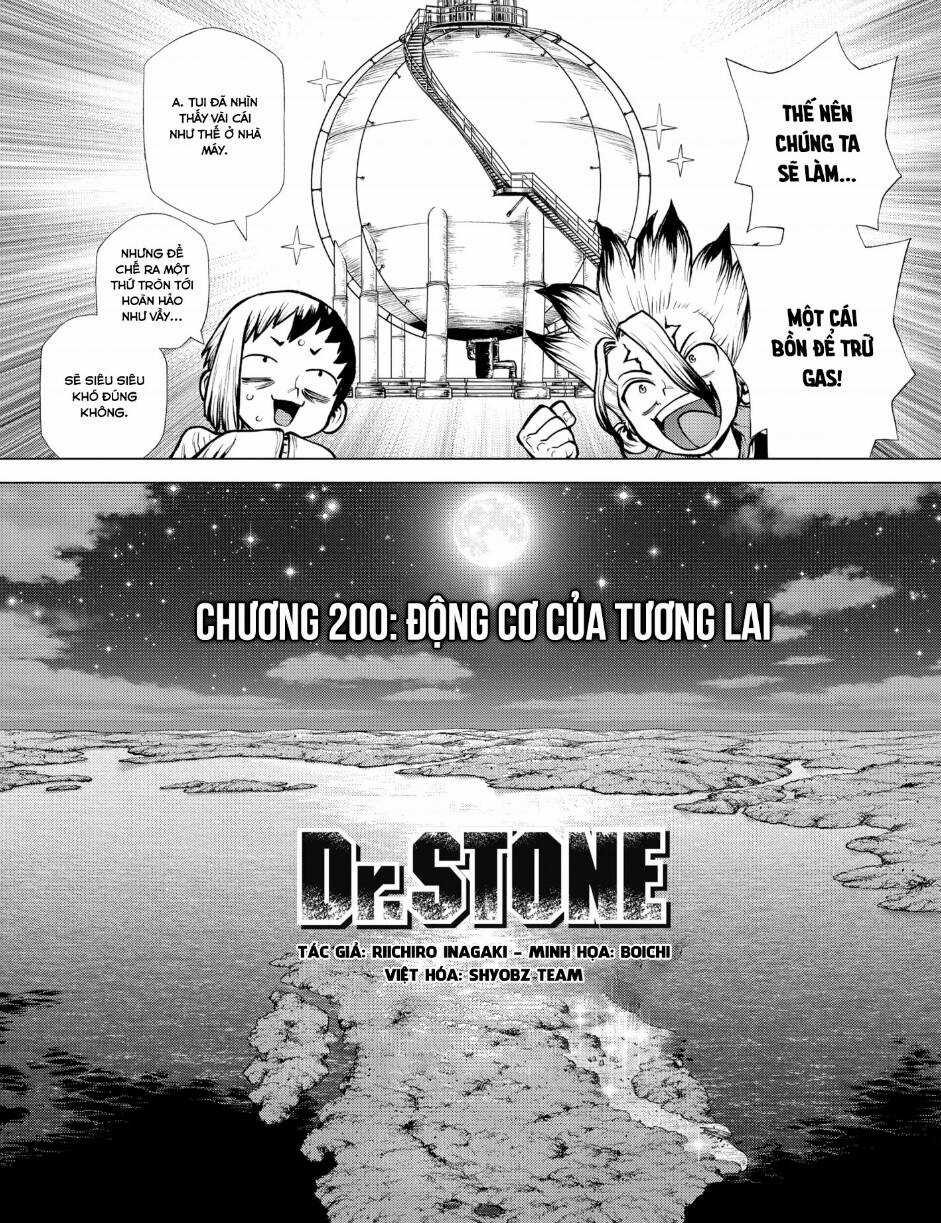 Dr.stone Chapter 200 trang 3
