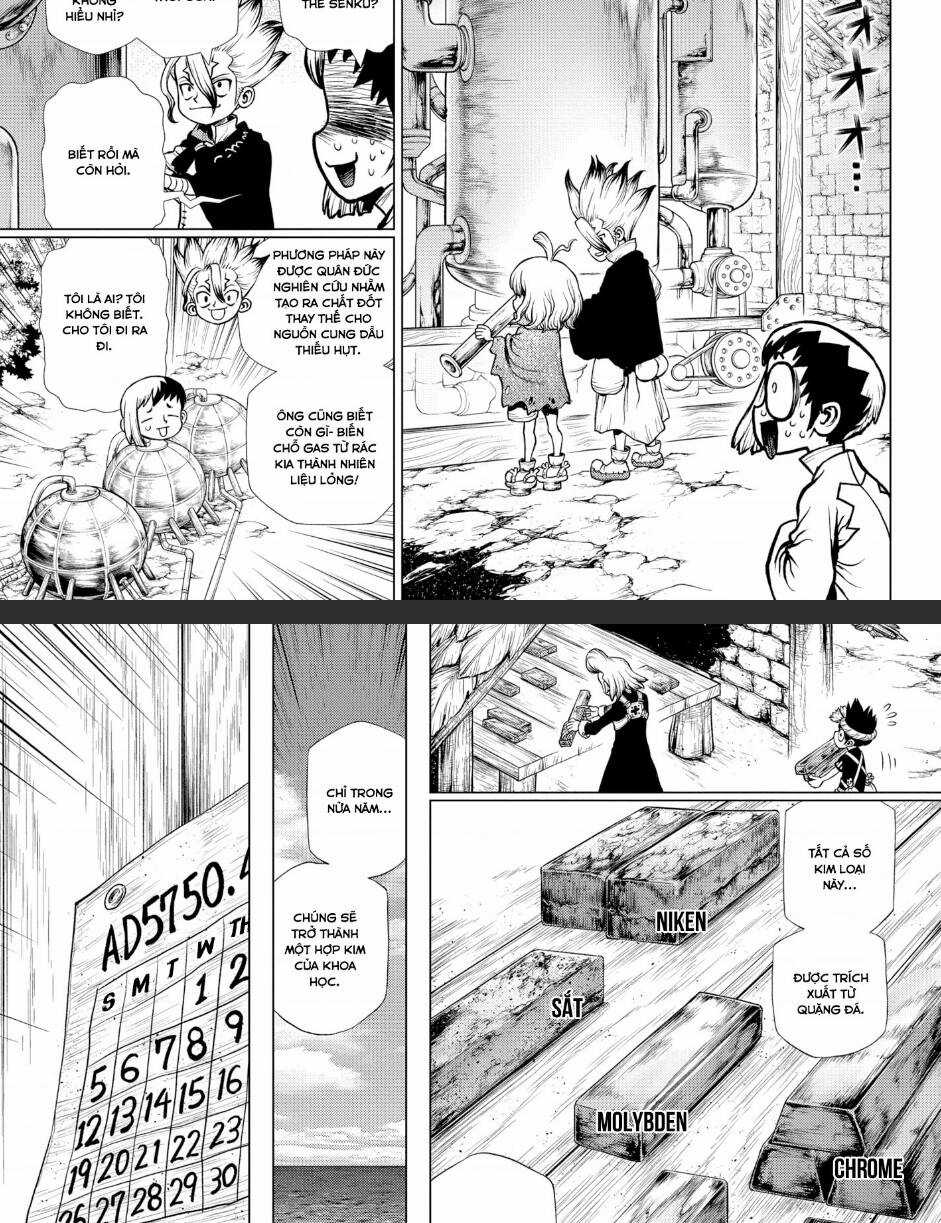 Dr.stone Chapter 200 trang 6