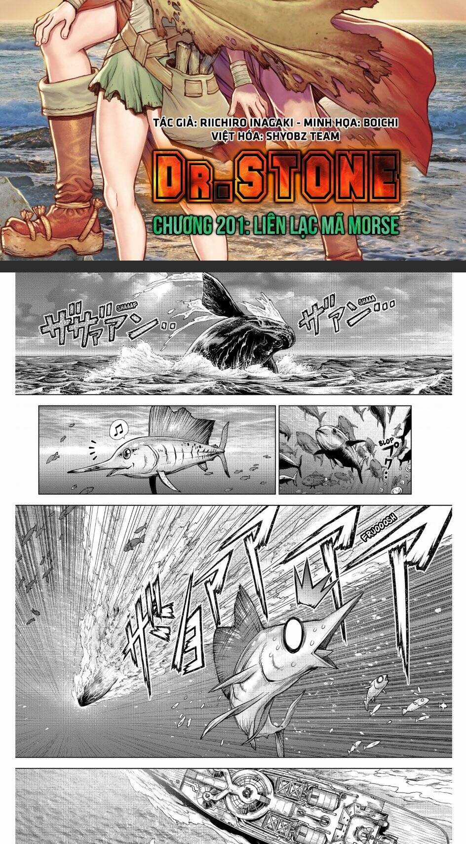 Dr.stone Chapter 201 trang 1