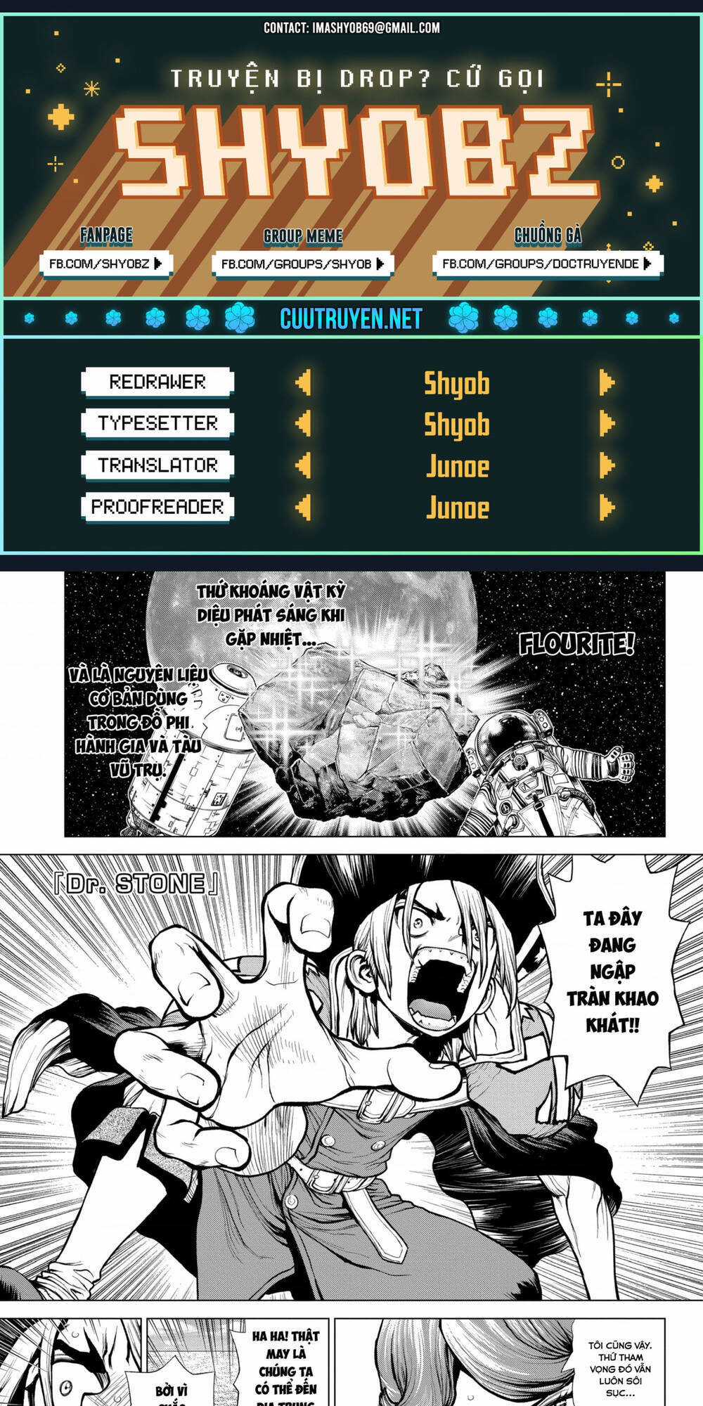 Dr.stone Chapter 202 trang 0