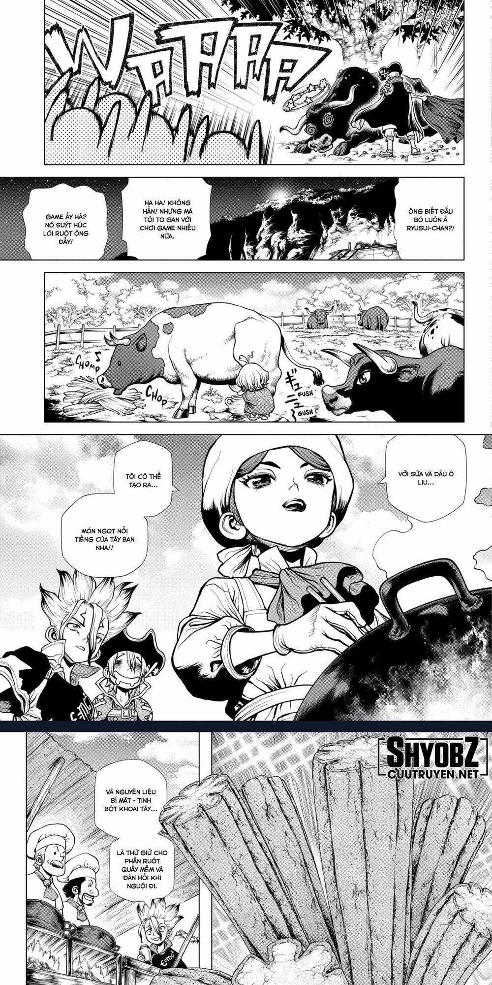 Dr.stone Chapter 202 trang 10