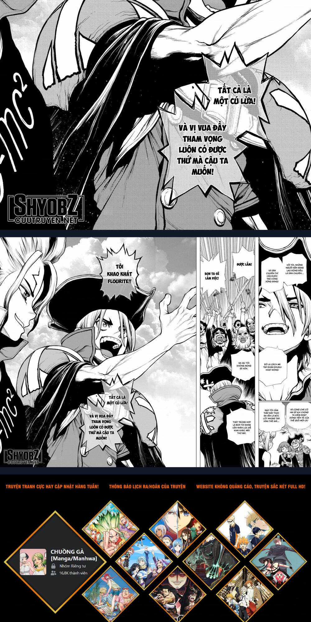 Dr.stone Chapter 202 trang 16