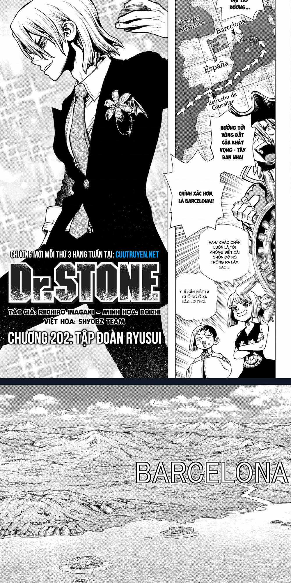 Dr.stone Chapter 202 trang 2
