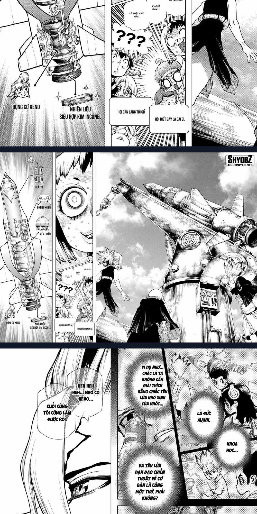 Dr.stone Chapter 203 trang 11