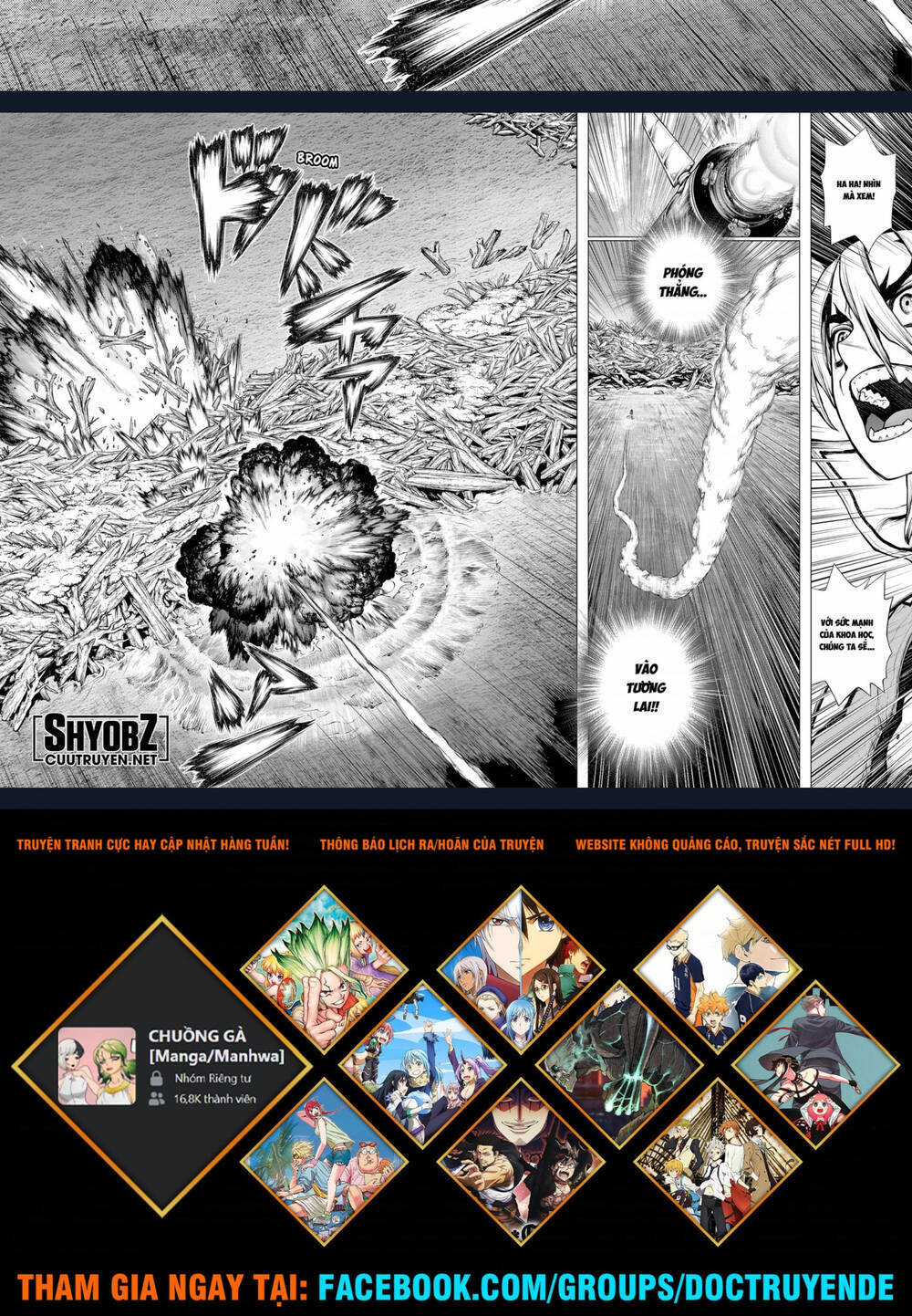 Dr.stone Chapter 203 trang 17