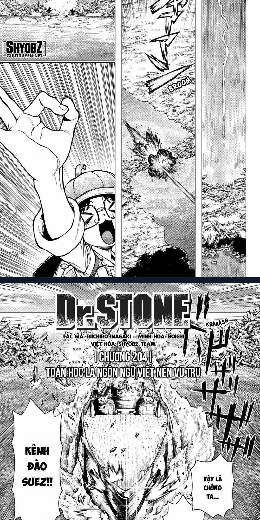 Dr.stone Chapter 204 trang 1
