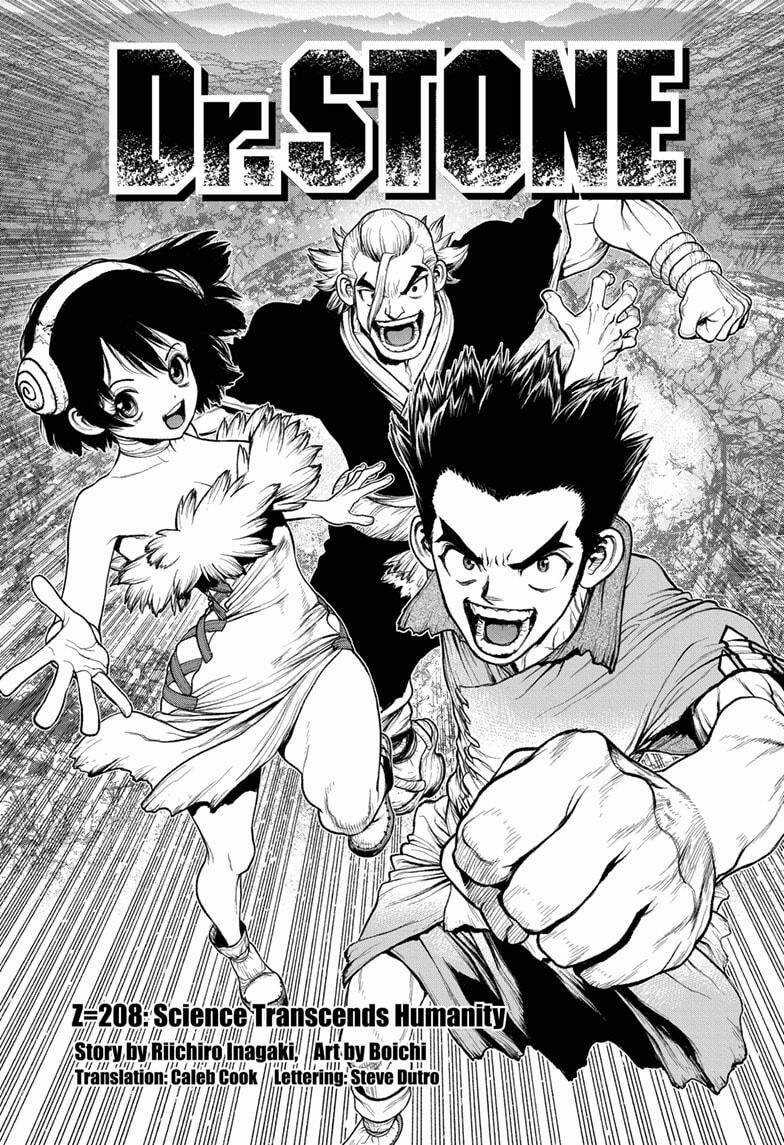 Dr.stone Chapter 208 trang 1