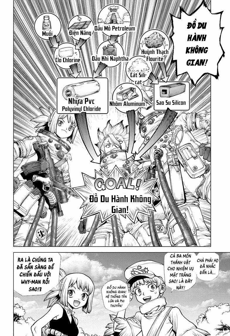 Dr.stone Chapter 222 trang 3