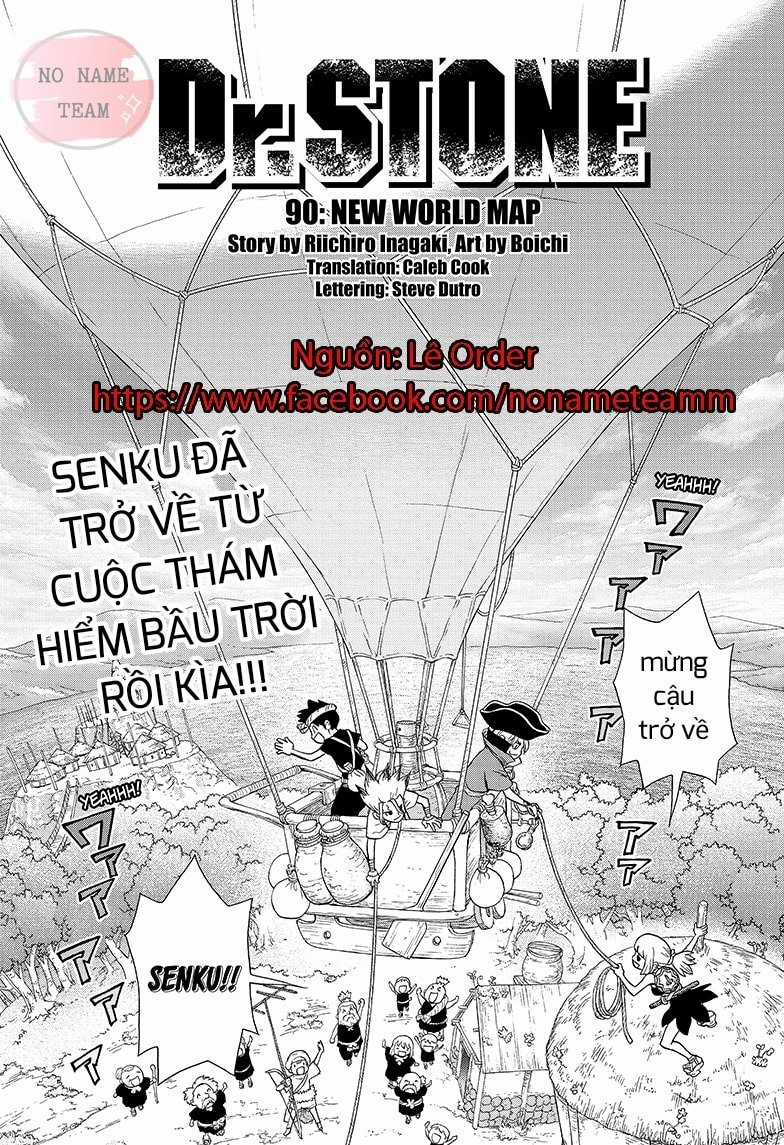 Dr.stone Chapter 90 trang 1