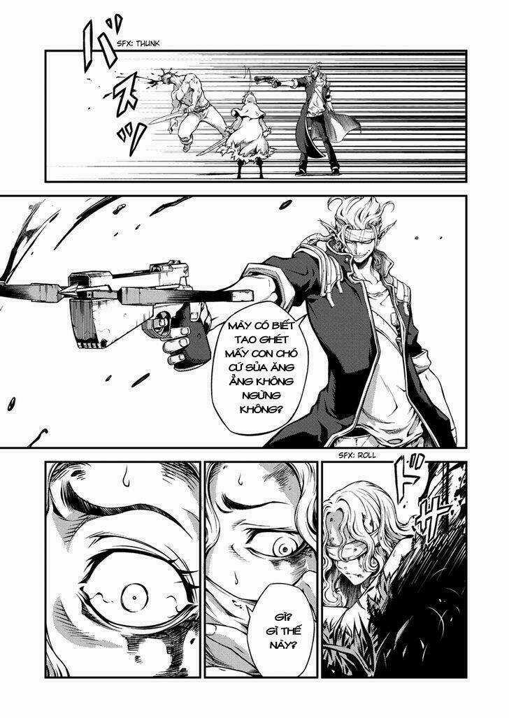 Drag-On Dragoon - Shi Ni Itaru Aka Chapter 1 trang 9