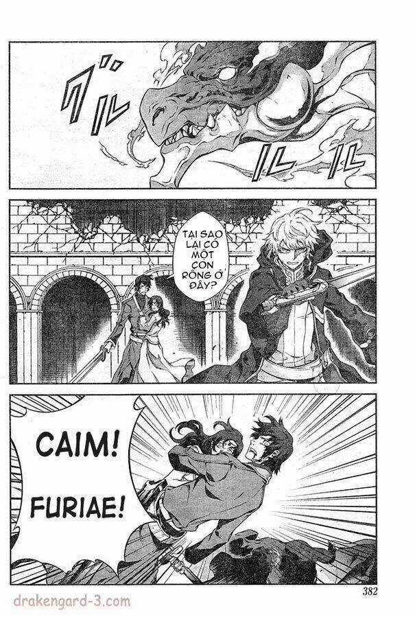 Drag-On Dragoon - Shi Ni Itaru Aka Chapter 11 trang 2