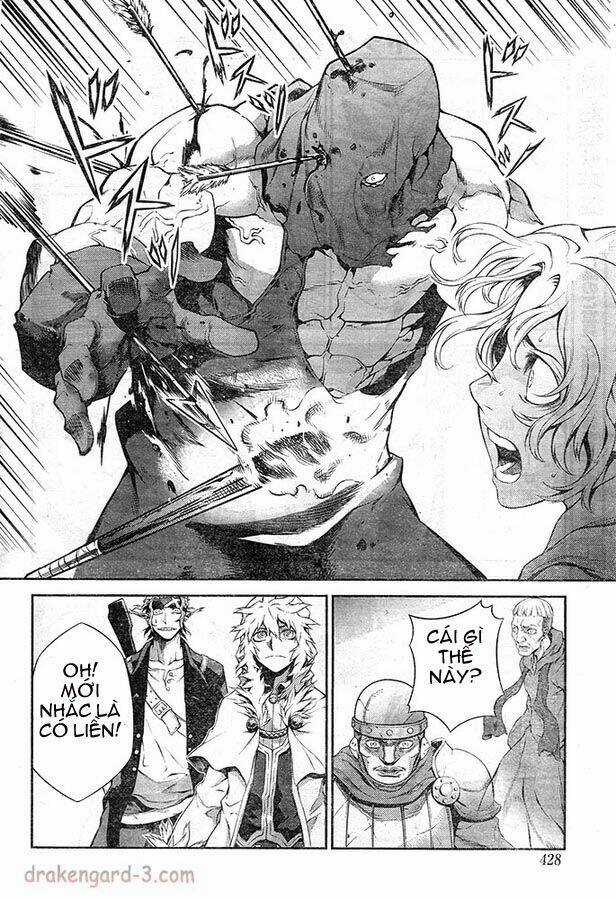 Drag-On Dragoon - Shi Ni Itaru Aka Chapter 12 trang 17
