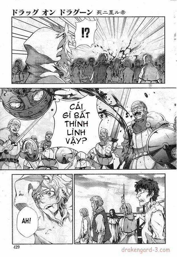 Drag-On Dragoon - Shi Ni Itaru Aka Chapter 12 trang 18
