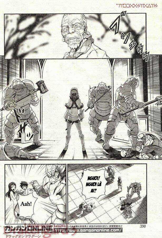 Drag-On Dragoon - Shi Ni Itaru Aka Chapter 13 trang 17