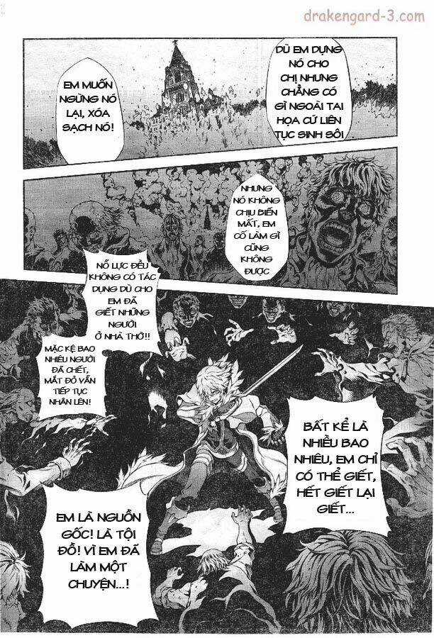 Drag-On Dragoon - Shi Ni Itaru Aka Chapter 16 trang 11