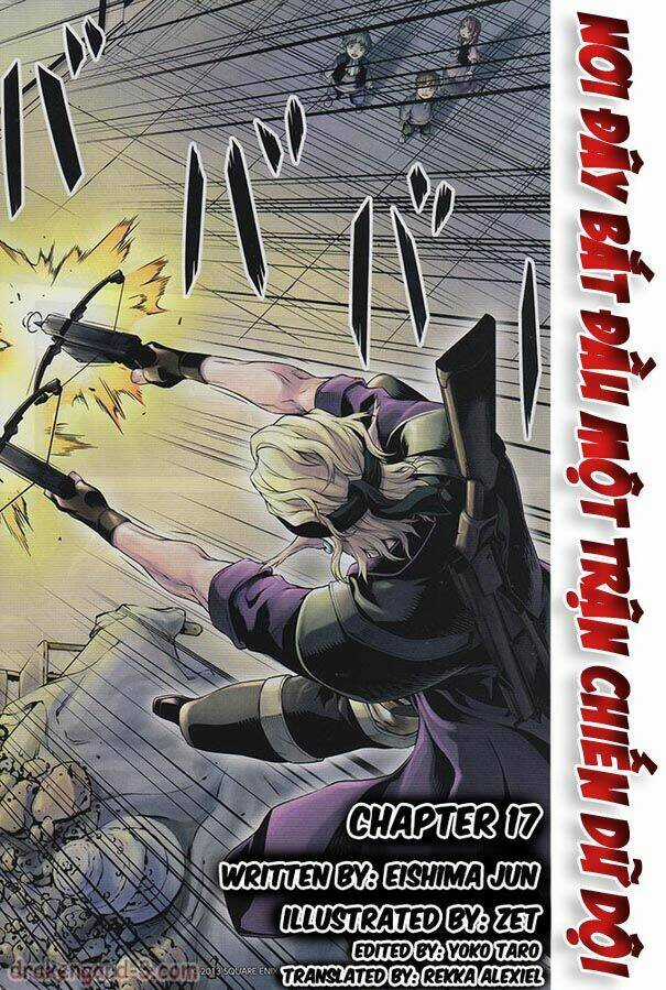 Drag-On Dragoon - Shi Ni Itaru Aka Chapter 17 trang 2