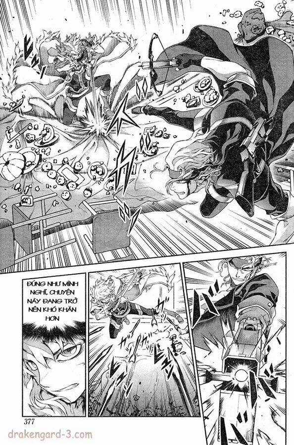 Drag-On Dragoon - Shi Ni Itaru Aka Chapter 17 trang 9