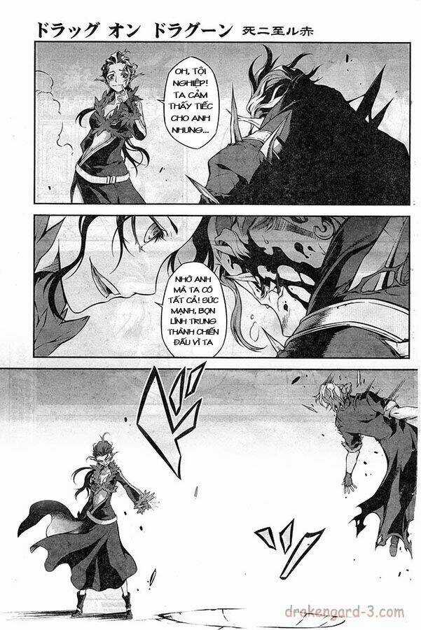 Drag-On Dragoon - Shi Ni Itaru Aka Chapter 18 trang 10