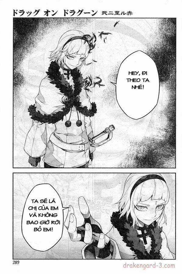 Drag-On Dragoon - Shi Ni Itaru Aka Chapter 18 trang 12