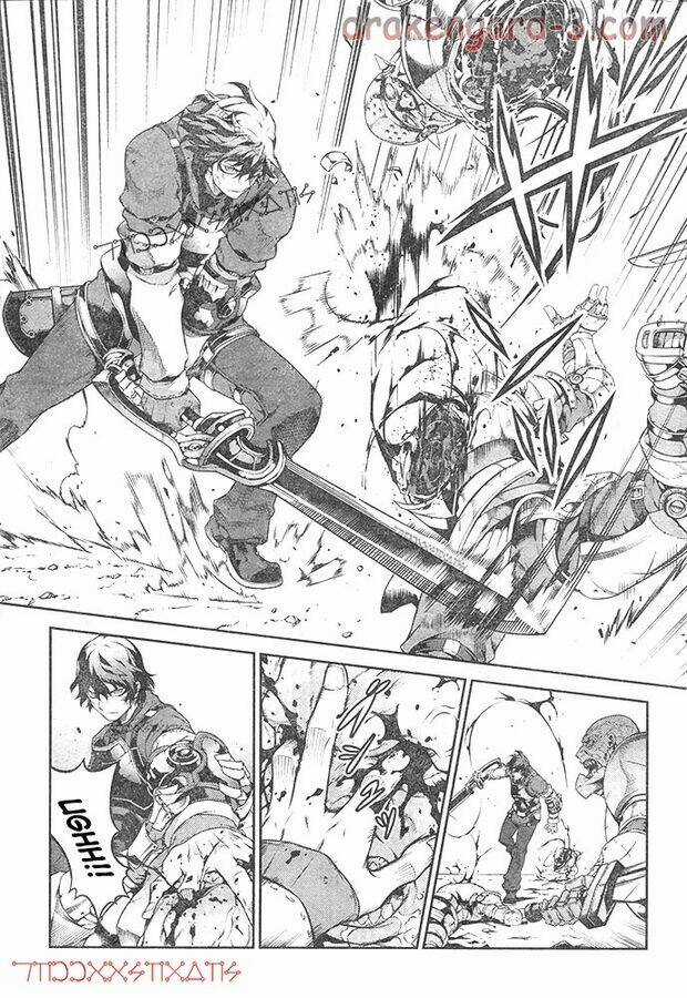 Drag-On Dragoon - Shi Ni Itaru Aka Chapter 21 trang 10