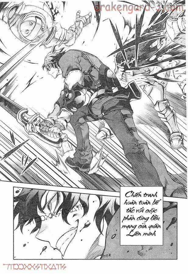 Drag-On Dragoon - Shi Ni Itaru Aka Chapter 21 trang 12
