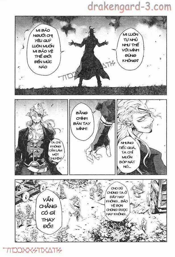 Drag-On Dragoon - Shi Ni Itaru Aka Chapter 21 trang 18
