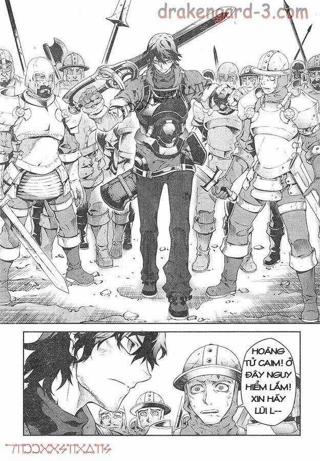 Drag-On Dragoon - Shi Ni Itaru Aka Chapter 21 trang 8