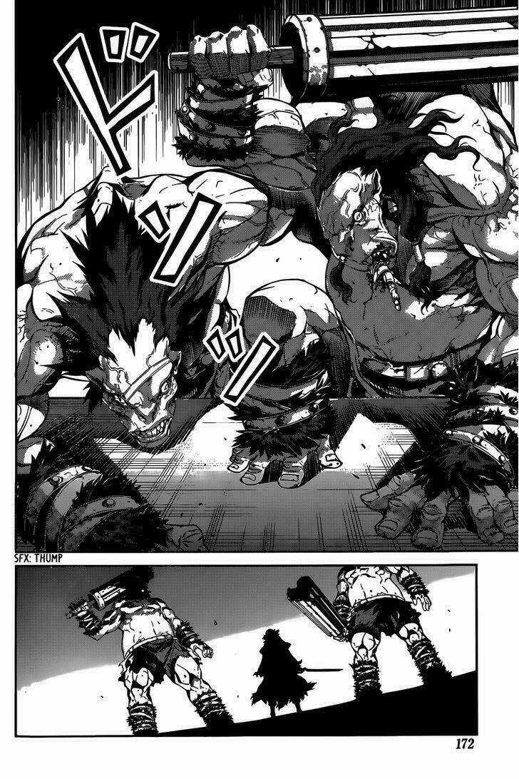 Drag-On Dragoon - Shi Ni Itaru Aka Chapter 3 trang 14