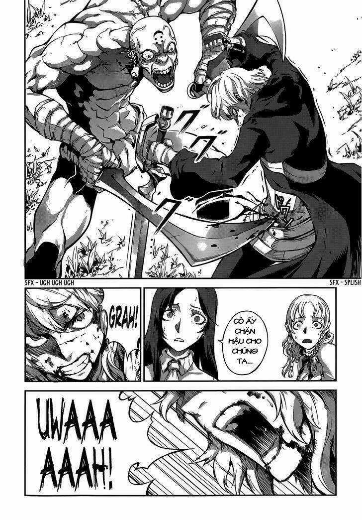 Drag-On Dragoon - Shi Ni Itaru Aka Chapter 4 trang 15