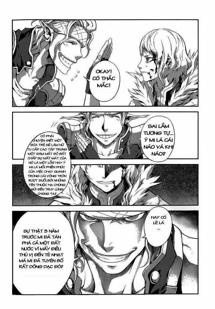 Drag-On Dragoon - Shi Ni Itaru Aka Chapter 4 trang 5